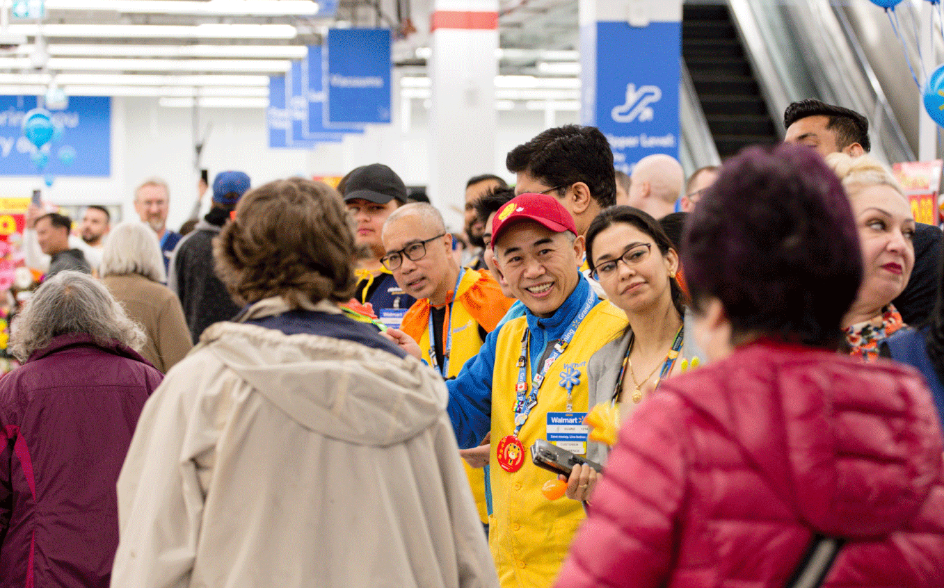 Walmart store exterior