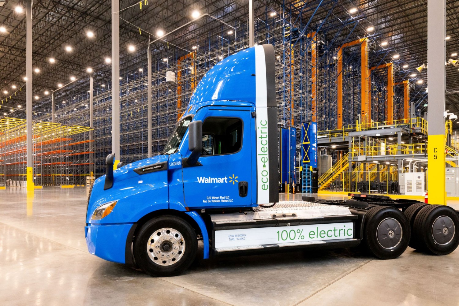 Walmart Canada introduces first electric semi trucks